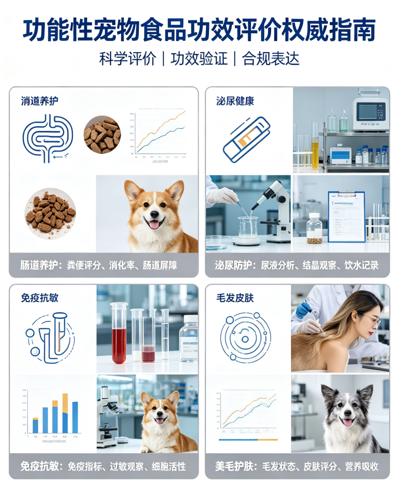 宠物增强免疫活体饲喂试验、低敏养护提升抵抗力功效验证、免疫指标全维度量化检测解决方案 - 康派斯检测集团